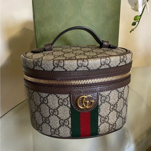 Gucci Bags Gucci Ophidia Cosmetic Bag Poshmark